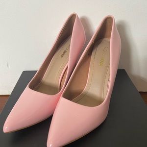 Pink Fashion nova heels